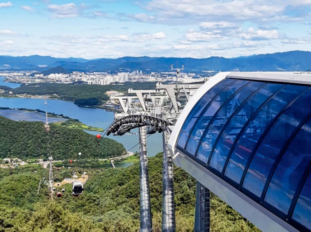 多贝玛亚索道：韩国旅游业发展的新动力