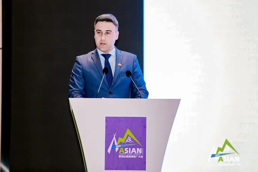 2022亚洲山地旅游推广大会 | 扎赫尔·阿里迪：黎巴嫩自然风光壮丽，山脉雄奇