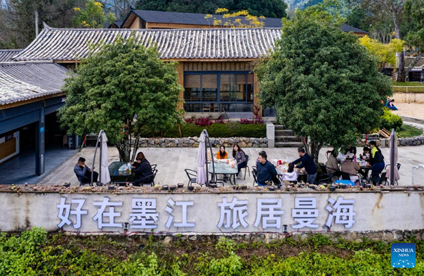 Cultural tourism fuels rural revitalization in Manhai Village in Yunnan, SW China