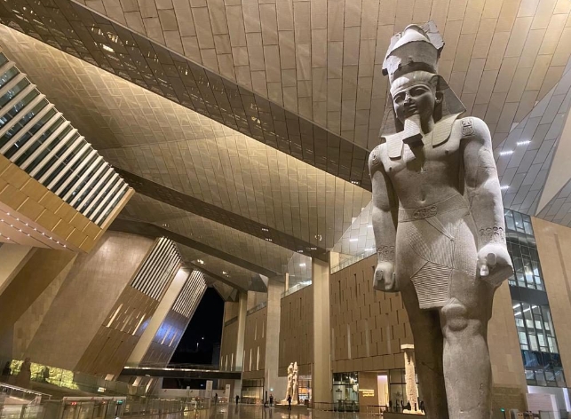 孙业礼出席大埃及博物馆开馆仪式