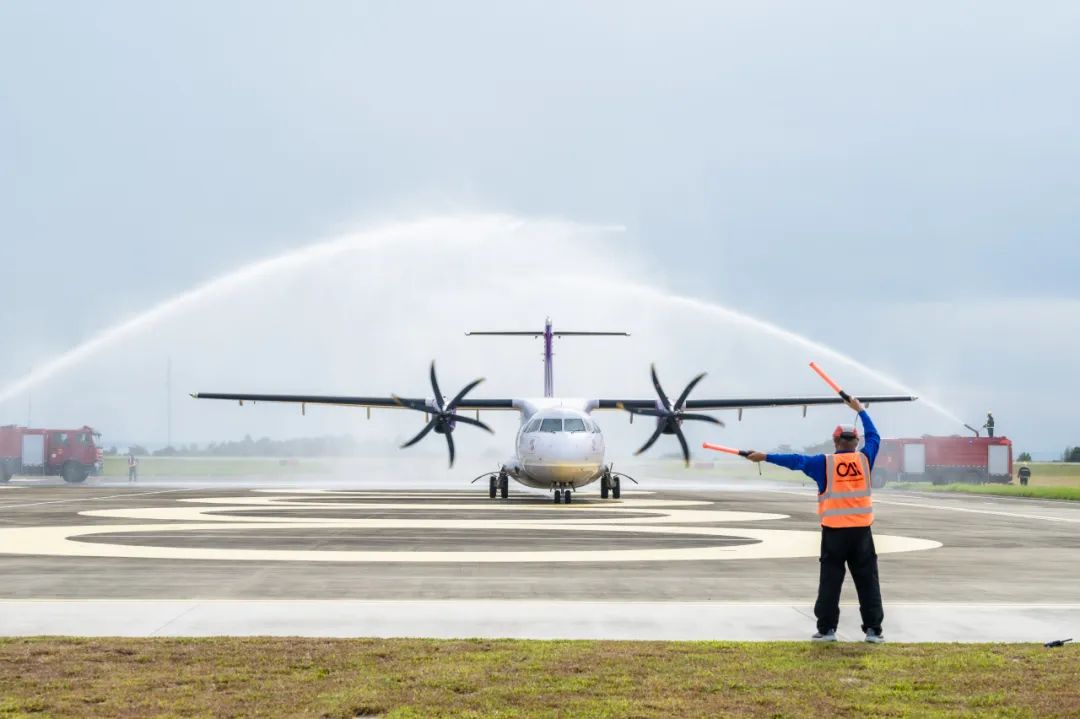 柬埔寨国公省七星海国际机场盛大首航，开启航空新篇章