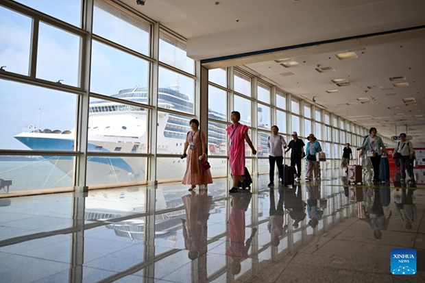 Tianjin cruise port handles nearly 40,000 passengers since July
