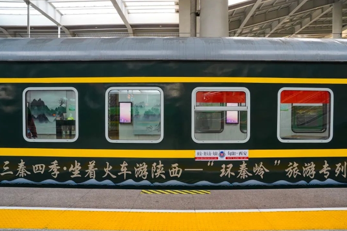 2025年首趟跨省“环秦岭”旅游专列圆满收官