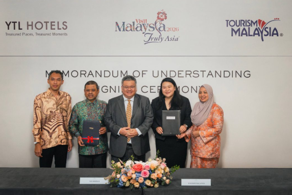 马来西亚旅游局携手杨忠礼酒店集团， 推广2026旅游年