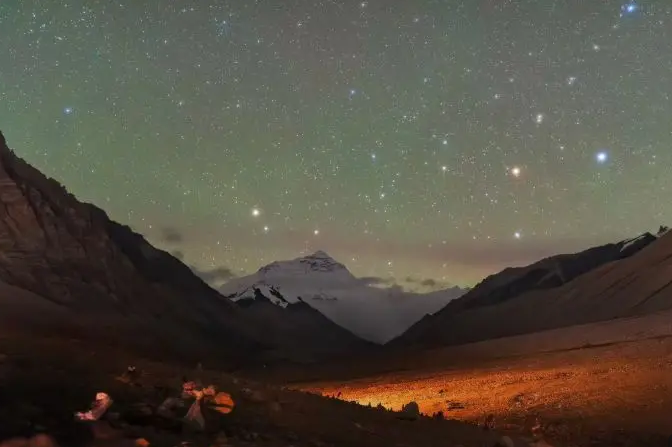 青藏高原“追星”记