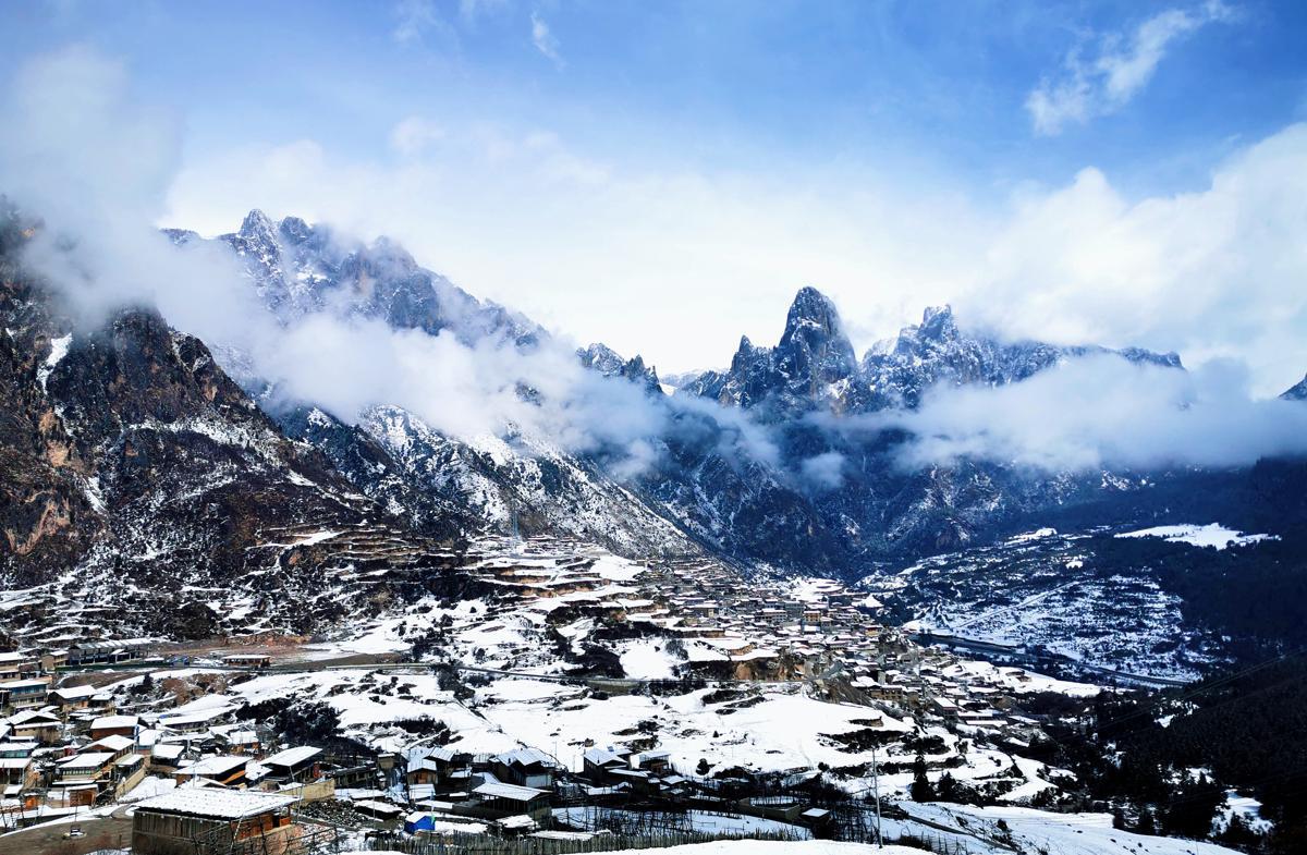 Zhagana village: A scenic gem in Gansu province