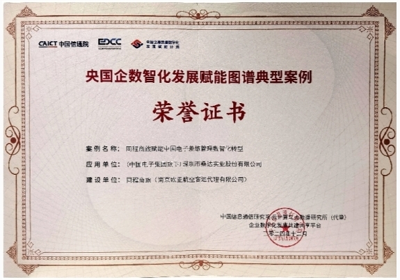 同程商旅入选2024年“央国企数智化发展赋能图谱典型案例”